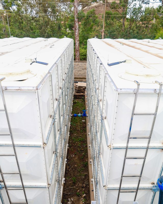 GRP water tank manufacturer and installer in East Africa