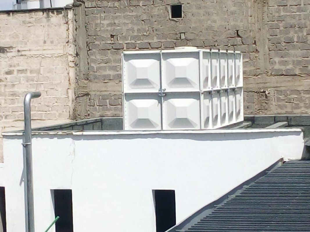 GRP tank reinforcement