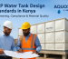 GRP Water Tank Design Standards